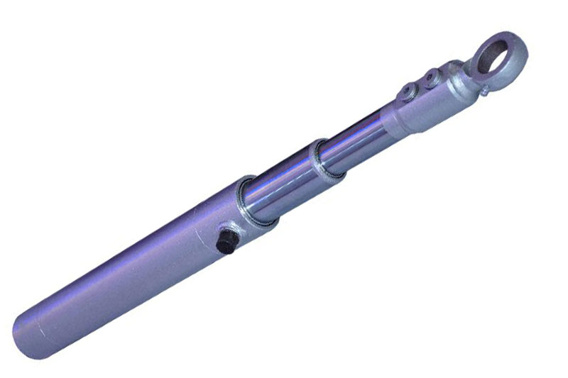 2-Stage Telescopic Hydraulic Cylinder